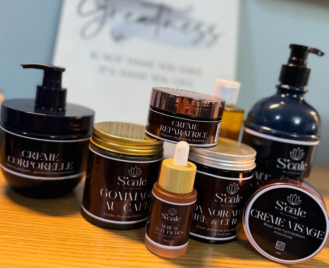 Ingrédients naturels S'cale Bio